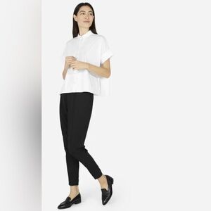 Everlane The Modern Croc Leather Loafers🖤